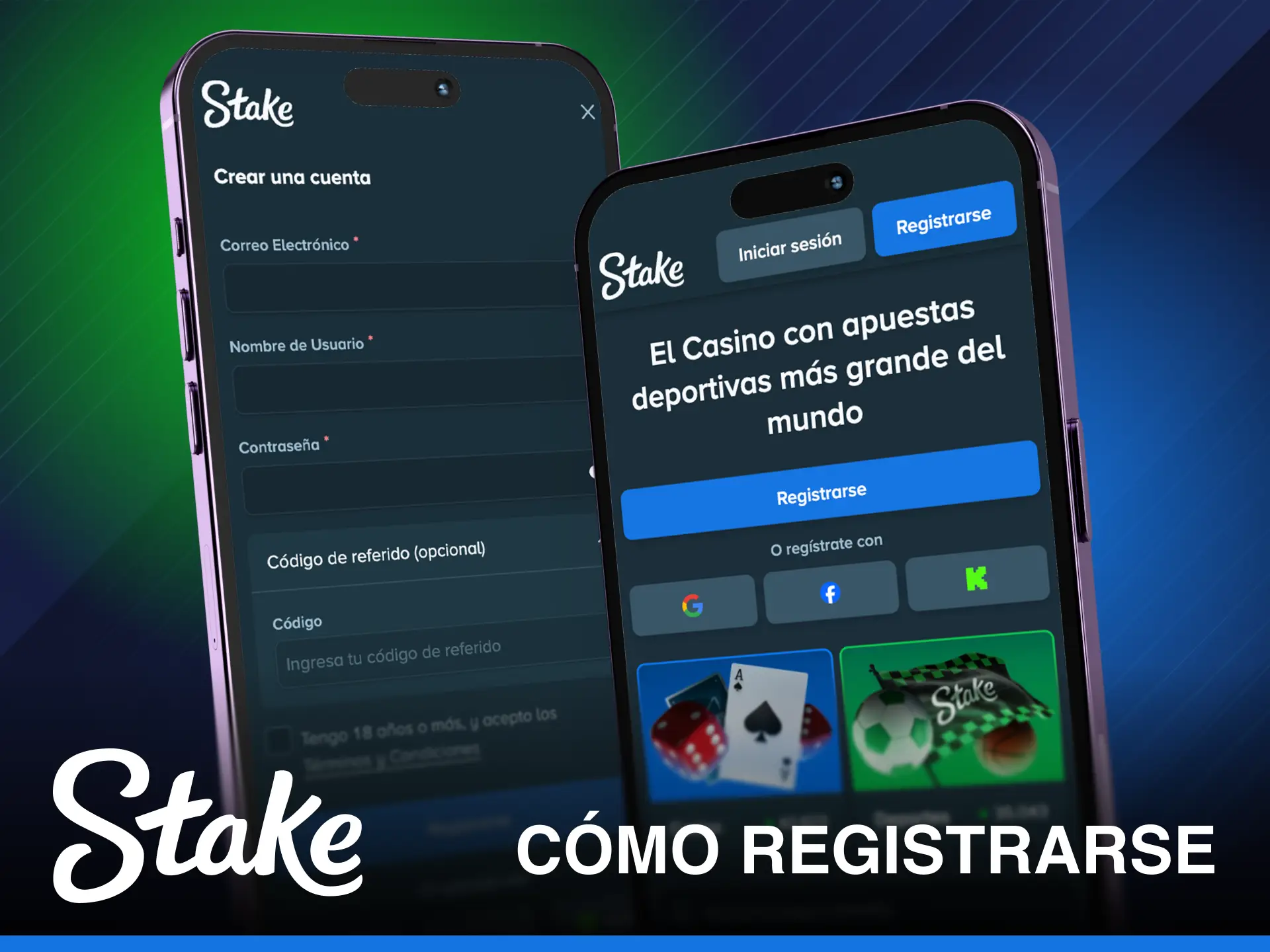 Aprende cómo registrarse en la App de Stake de forma muy sencilla.